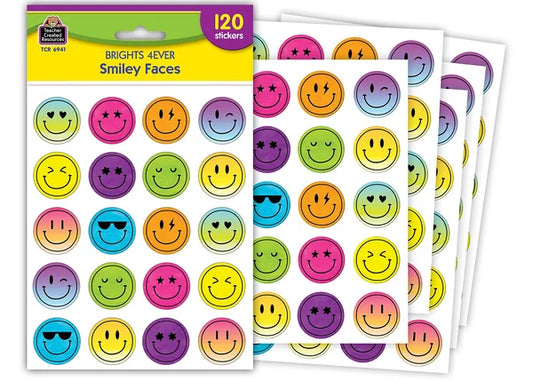 BRIGHTS 4EVER SMILEY FACES STICKERS