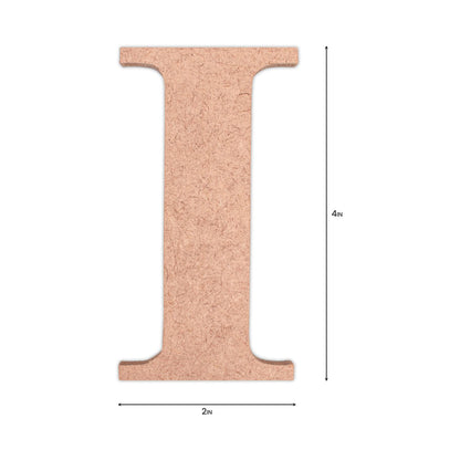 I Little Birdie MDF Alphabets Upper Case | 4" | 1 Pkg