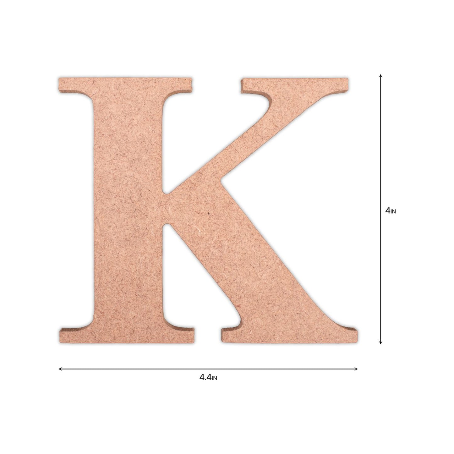 K  Little Birdie MDF Alphabets Upper Case | 4" | 1Pkg