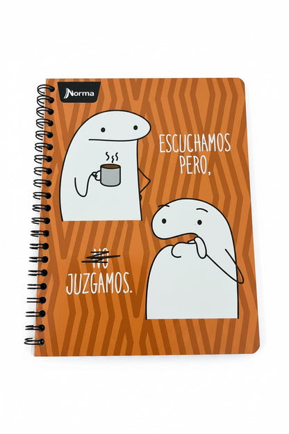 LIBRETA ARGOLLADA 1 MAT TN MEMES 160 PAG. GRANDE