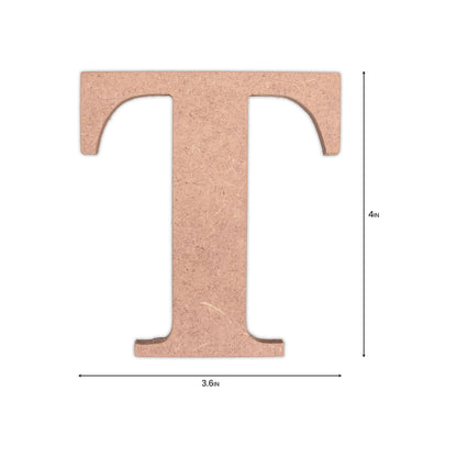 T Little Birdie MDF Alphabets Upper Case | 4" | 1Pkg