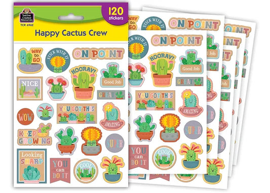 HAPPY CACTUS CREW STICKERS
