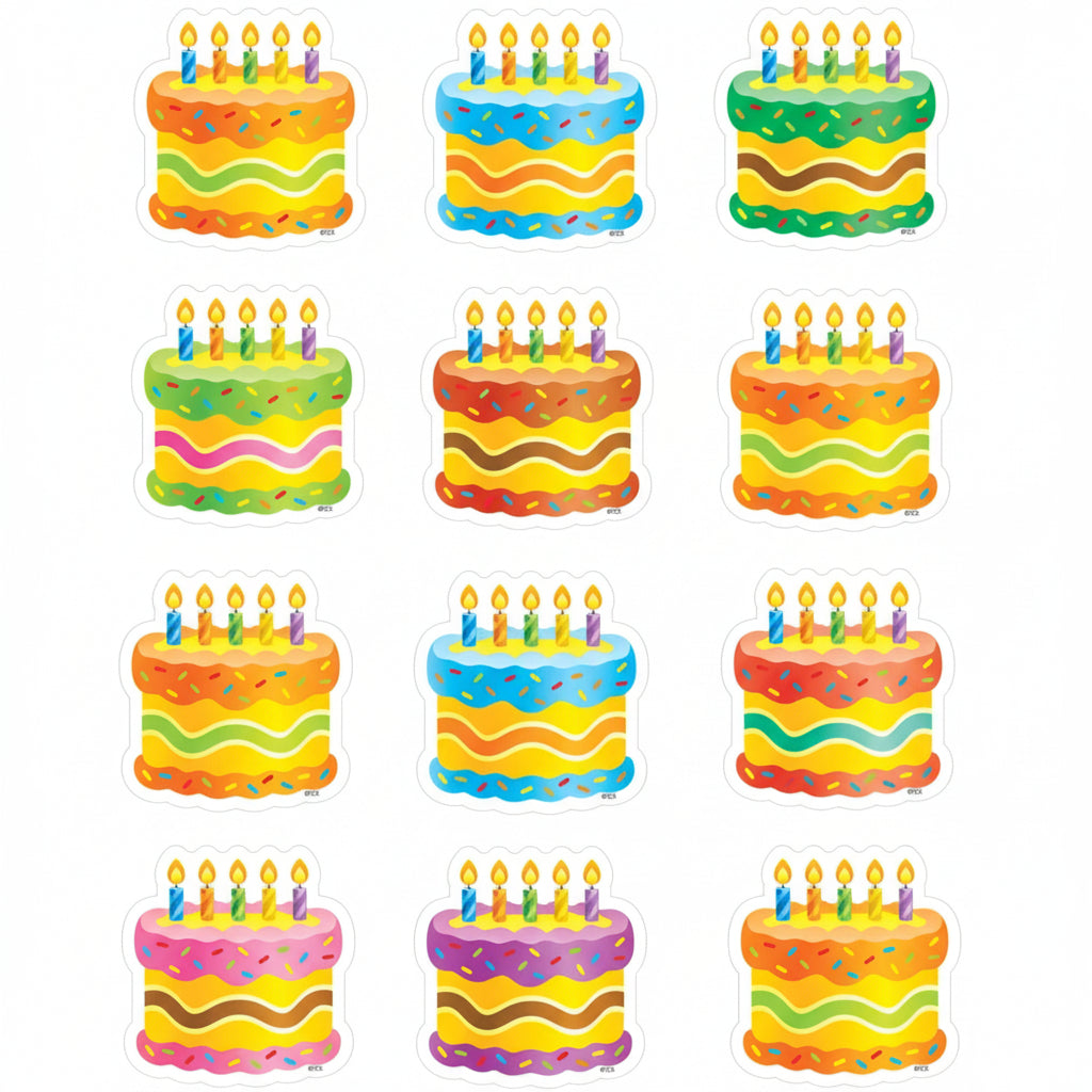 Birthday Cakes Mini Accents