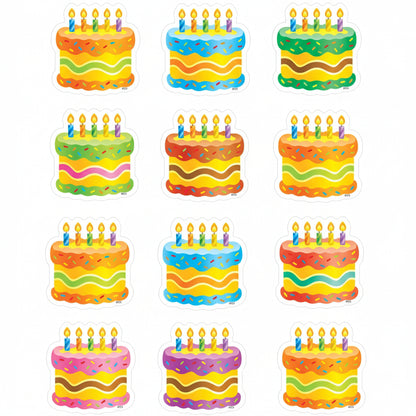 Birthday Cakes Mini Accents