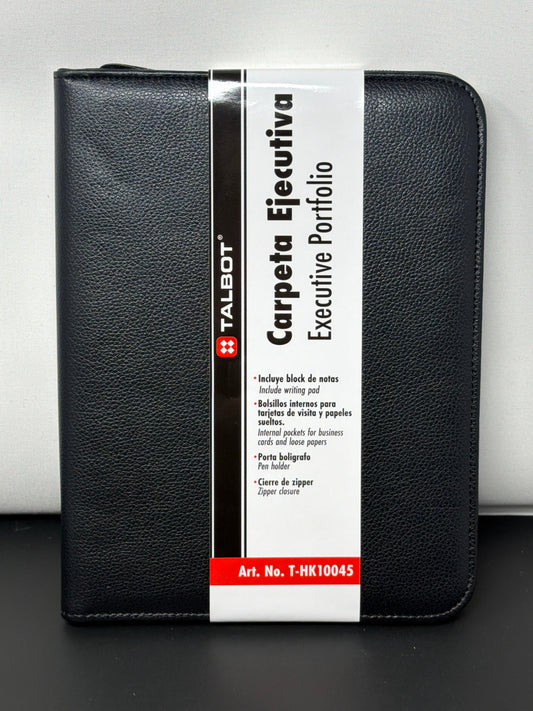 CARPETA EJECUTIVA CON ZIPPER, A5