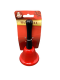 HAND BELL 5" W/WOOD LOOK HANDLE 3A S