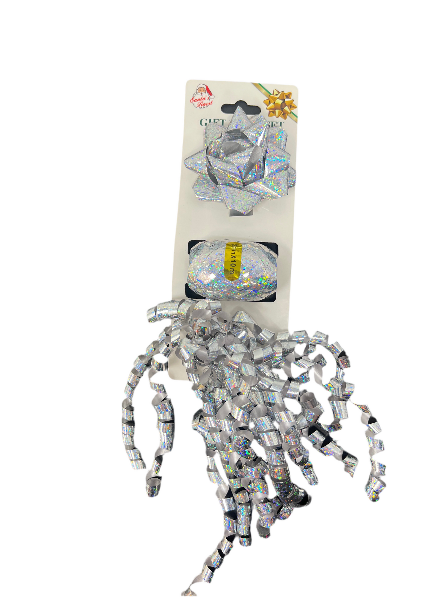 GIFT WRAP 3PCS HOLOG/FOIL SET 4ASTD
