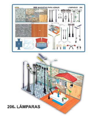 MODELO MAQUETAS LAMPARAS