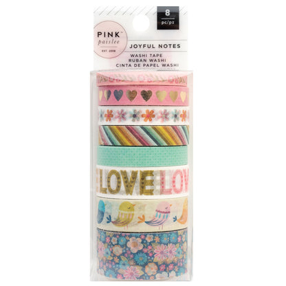 Pink Paislee Joyful Notes Washi Tape