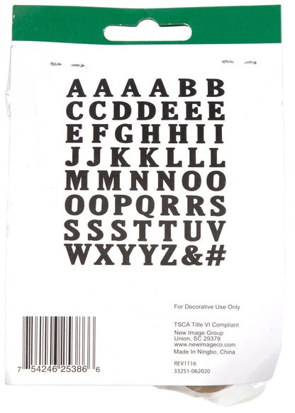 CousinDIY Unfinished Wood Alphabet Blocks | 1.25" | 54Pk