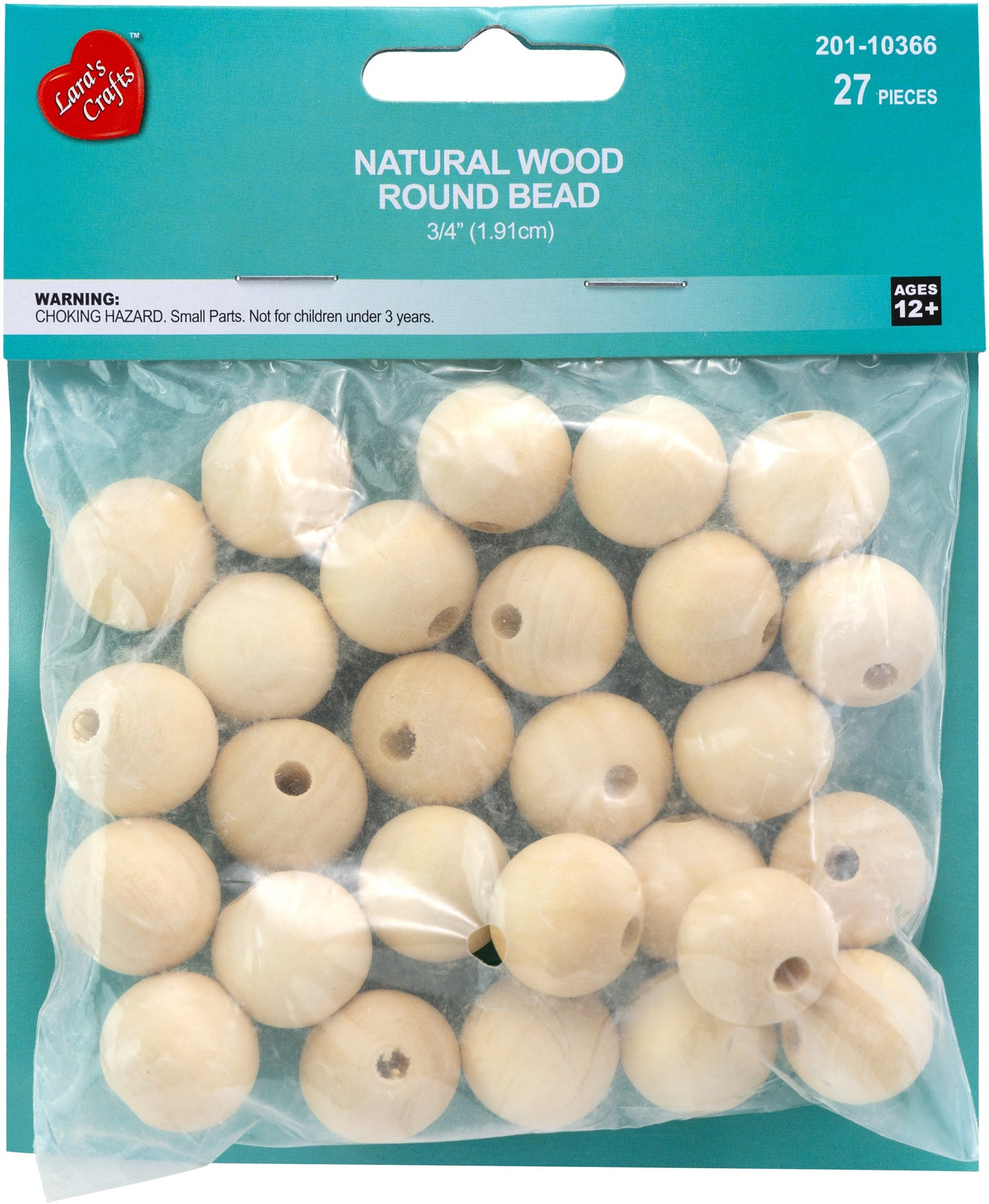 CousinDIY Wood Beads Value Pack | 27Pk
