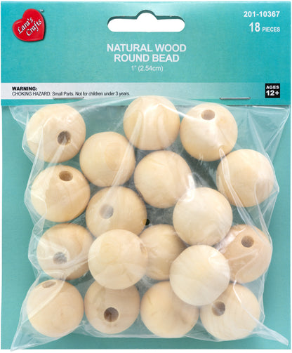 CousinDIY Wood Beads | Value Pack | 18Pk