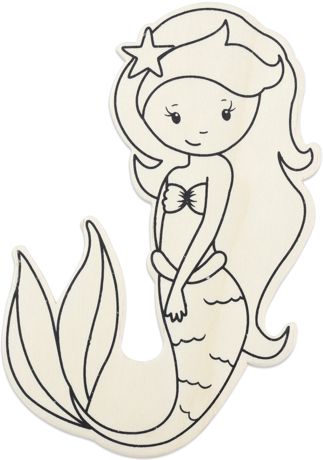 Mermaid MDF Shape