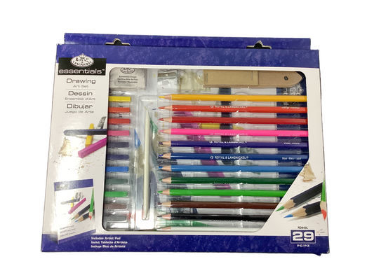 DRAWING ART SET COLORS 28 PC