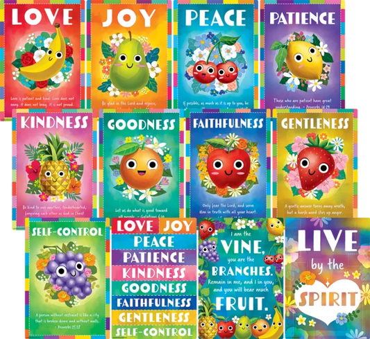 FRUIT OF THE SPIRIT SMALL POSTER PACK