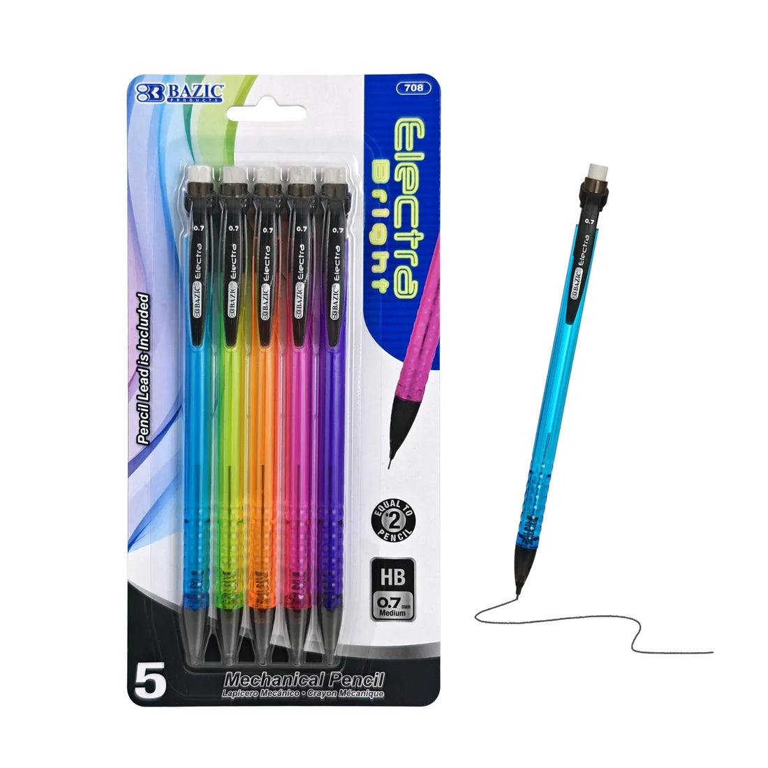 Electra 0.7 Fashion Color Mechanical pqt. 5