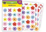 WILDFLOWERS STICKERS 120 PCS