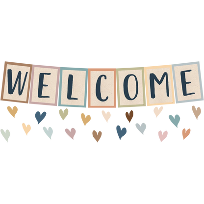 EVERYONE IS WELCOME WELCOME BULETIN BOARD 48PCS