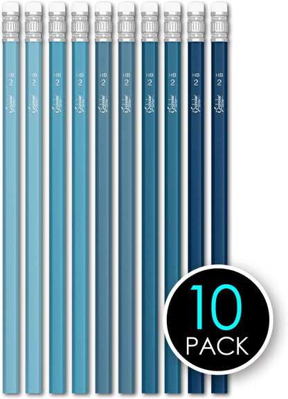 #2 HB Pencil Blue Colors