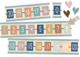 EVERYONE IS WELCOME NUMBER LINE BULLETIN BOARD