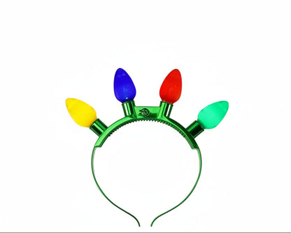 LED Light Bulb Headband 8.5"