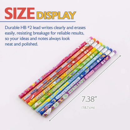 Reward & Incentive Wood Pencil pqt. 8