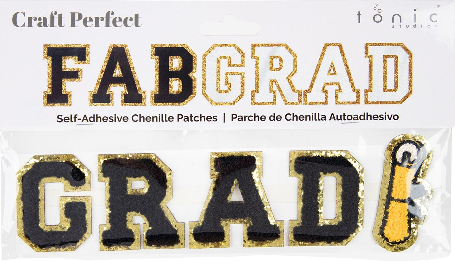 Craft Perfect Chenille Self Adhesive Grad Patch
