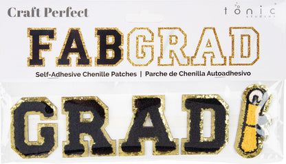 Craft Perfect Chenille Self Adhesive Grad Patch