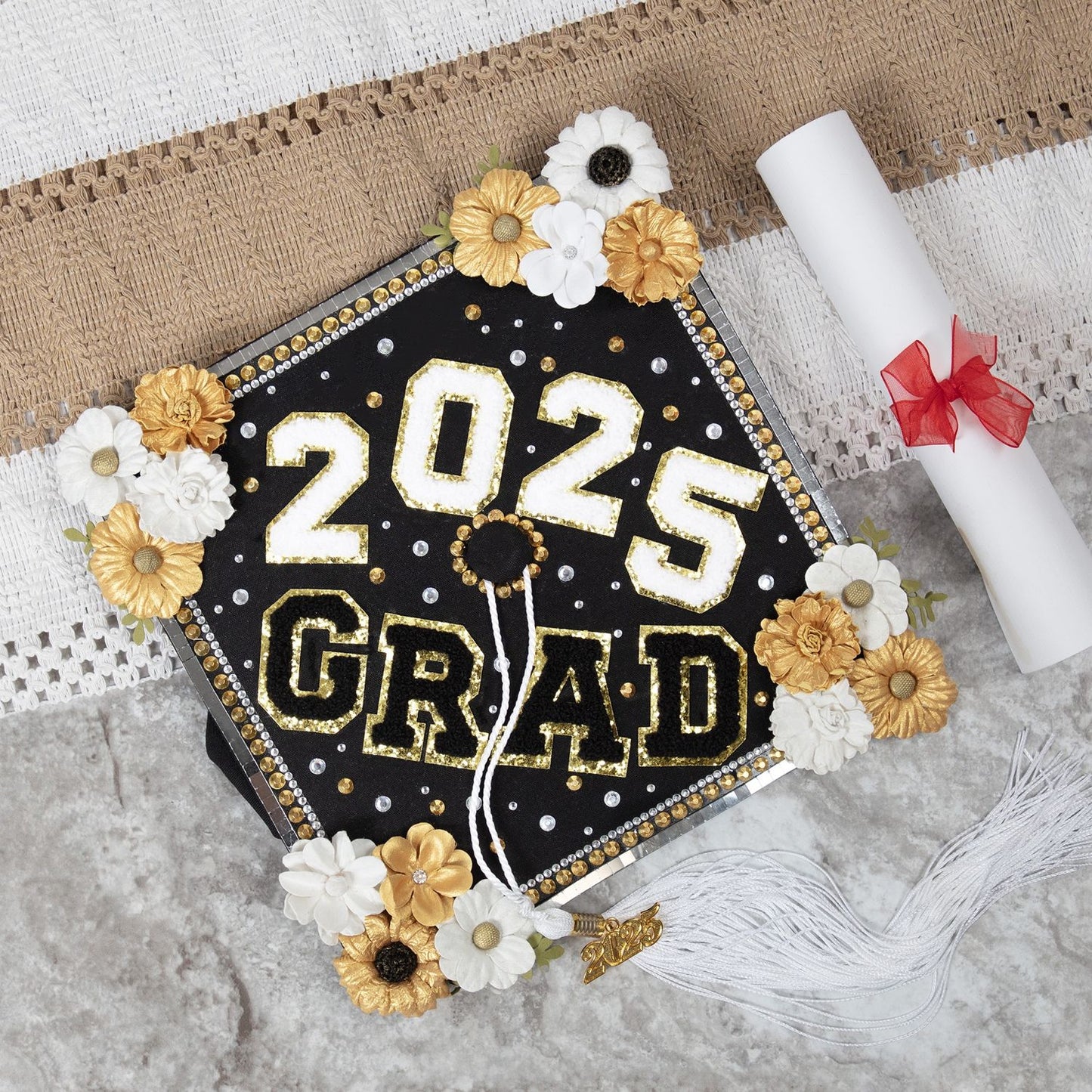 Craft Perfect Chenille Self Adhesive Grad Patch