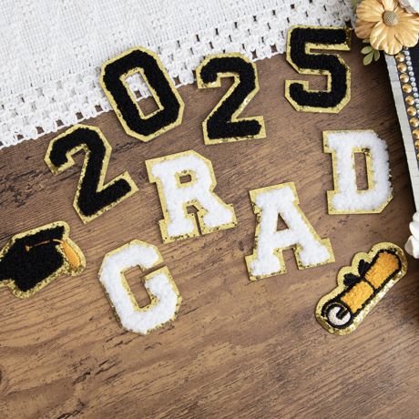 Craft Perfect Chenille Self Adhesive Grad Patch