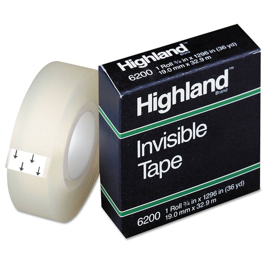 HIGHLAND INVISIBLE 6200 x 3/4 (36yds)