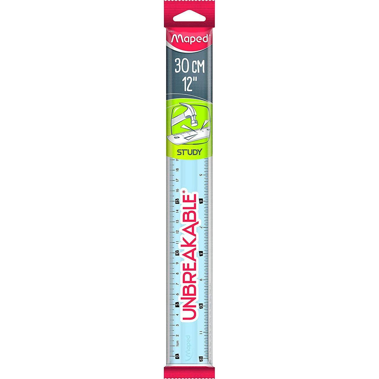 Coco Rio Ruler Study Ruler Unbreakable – JA Riollano Co, Inc. School I Office I Crafts ...