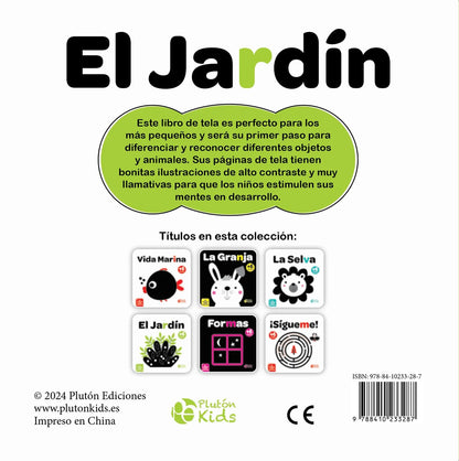 El Jardín | Mi Primer Libro Sensorial