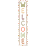 TERRAZZO TONES WELCOME BANNER 39''