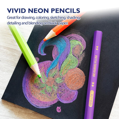 Neon Colored Pencil 8pk