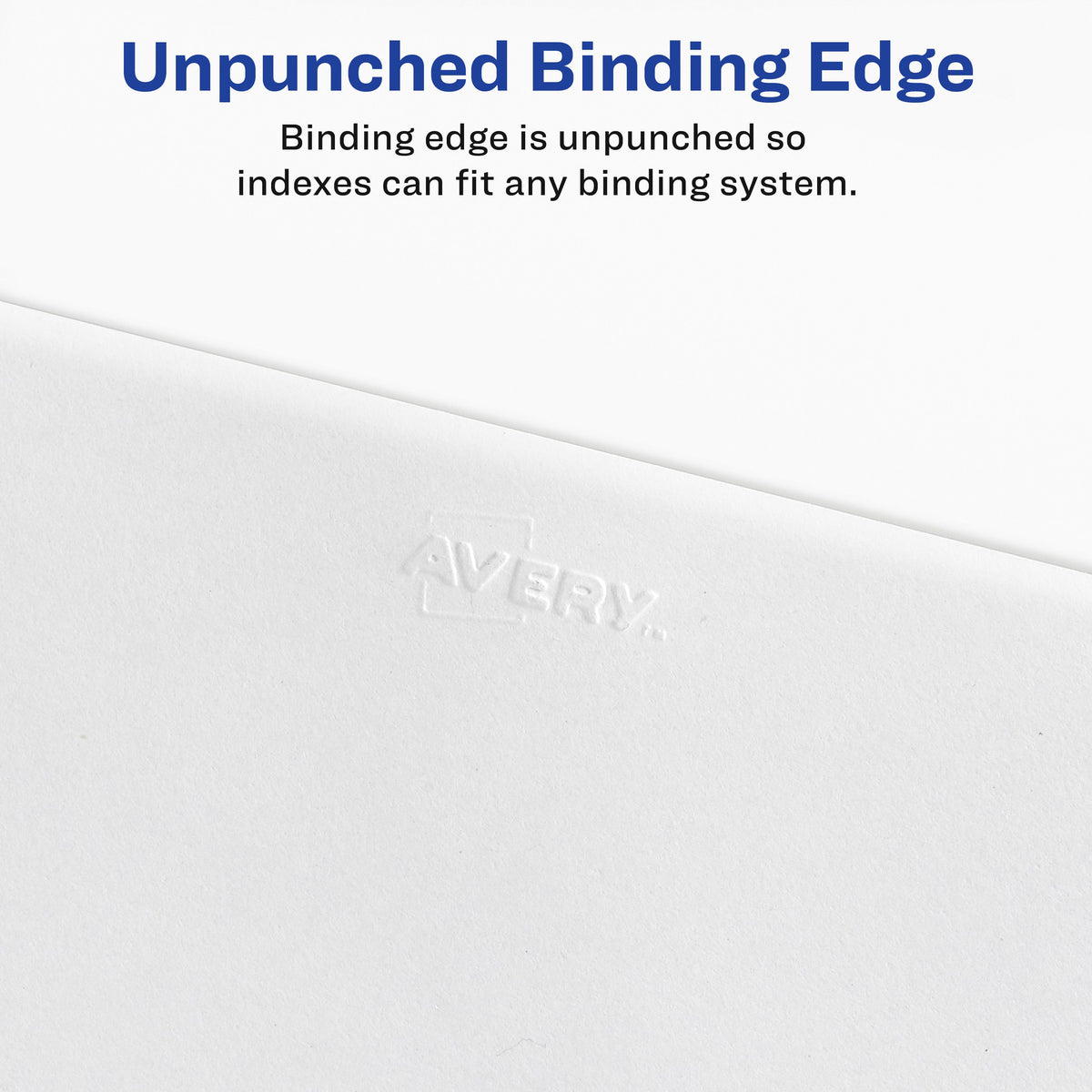 Premium Collated Binder Dividers 26-50 Tab Pkg. 25