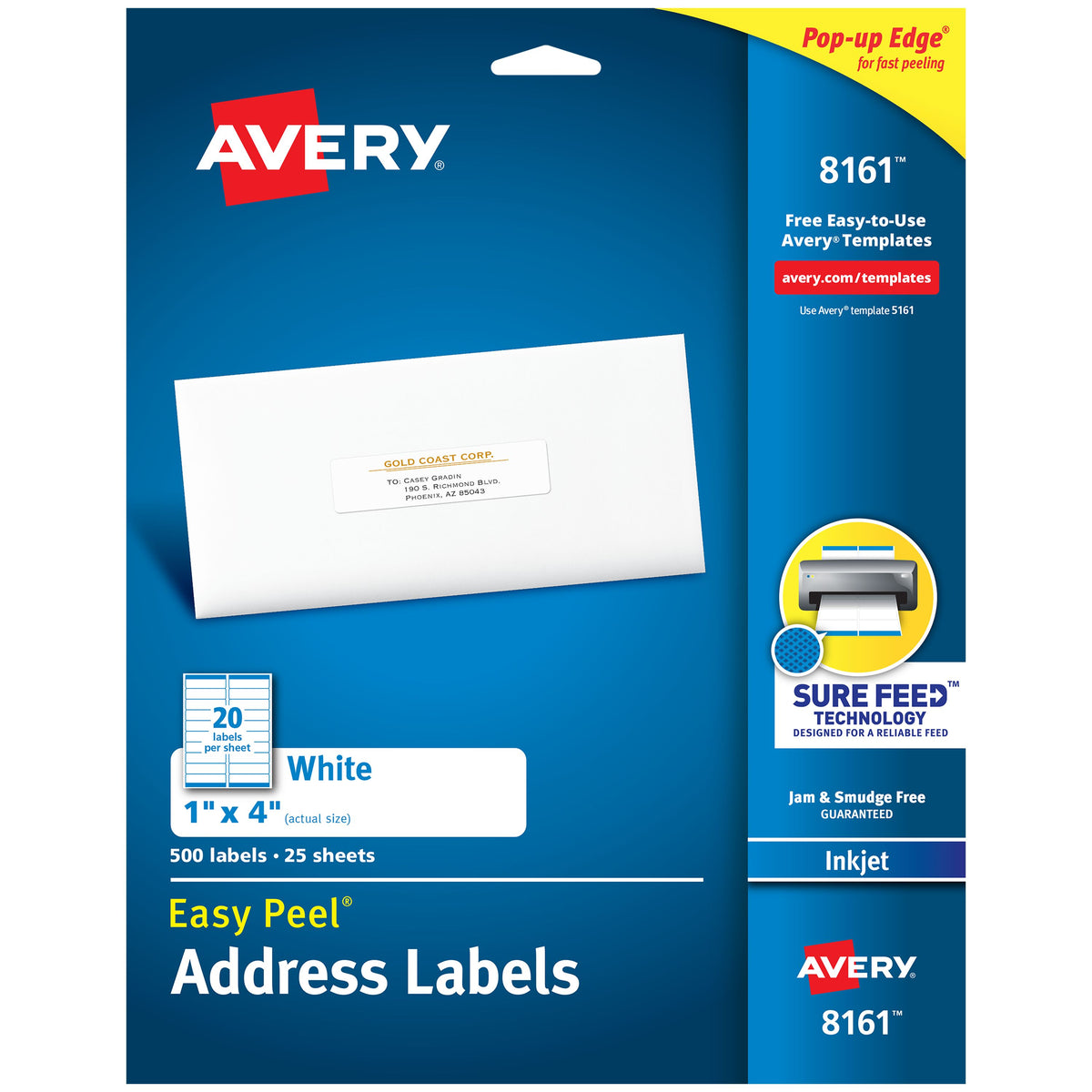 Ink Jet Labels 1x4