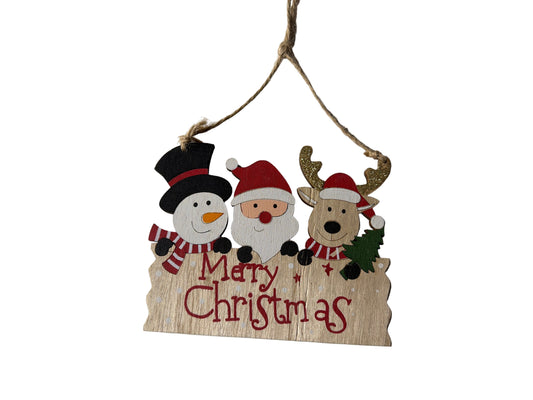 WOOD DECOR CHARACTERS 2ASTD 17CM