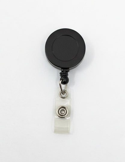 Yo-yo Retráctil Portacarne Negro  |12 pzas