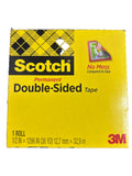 DOUBLE STICK TAPE 1/2" X 36 YD GDE