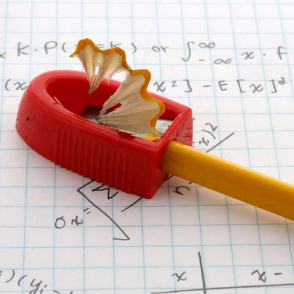 Triangle Yellow Pencil W/Sharpener