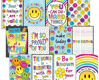 Brights 4Ever Positive Sayings Small Poster Pack