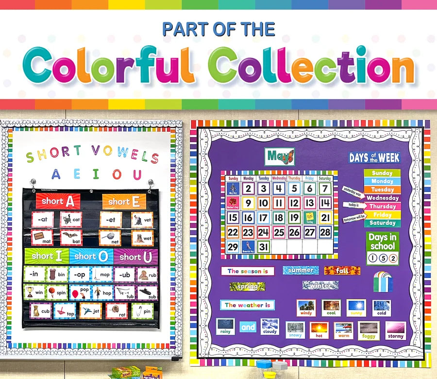 Colorful United States of America Map Chart