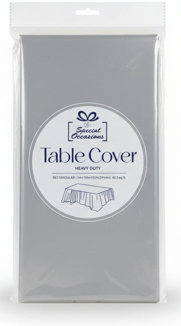 Table Cover | Heavy Duty | Rectangular | Gray