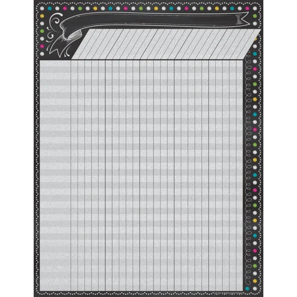 CHALKBOARD BRIGHTS INCENTIVE CHART 17X22