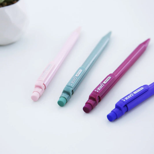 BAZIC Saige Serena 0.7 mm Mechanical Pencil (4/Pack)