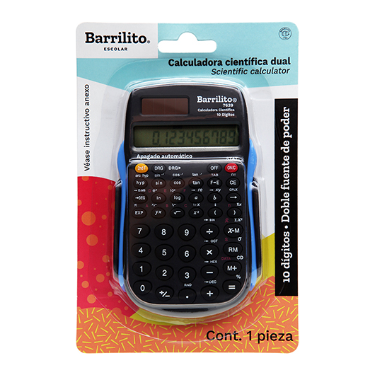 CALCULADORA CIENTIFICA DUAL 10 DIGITOS