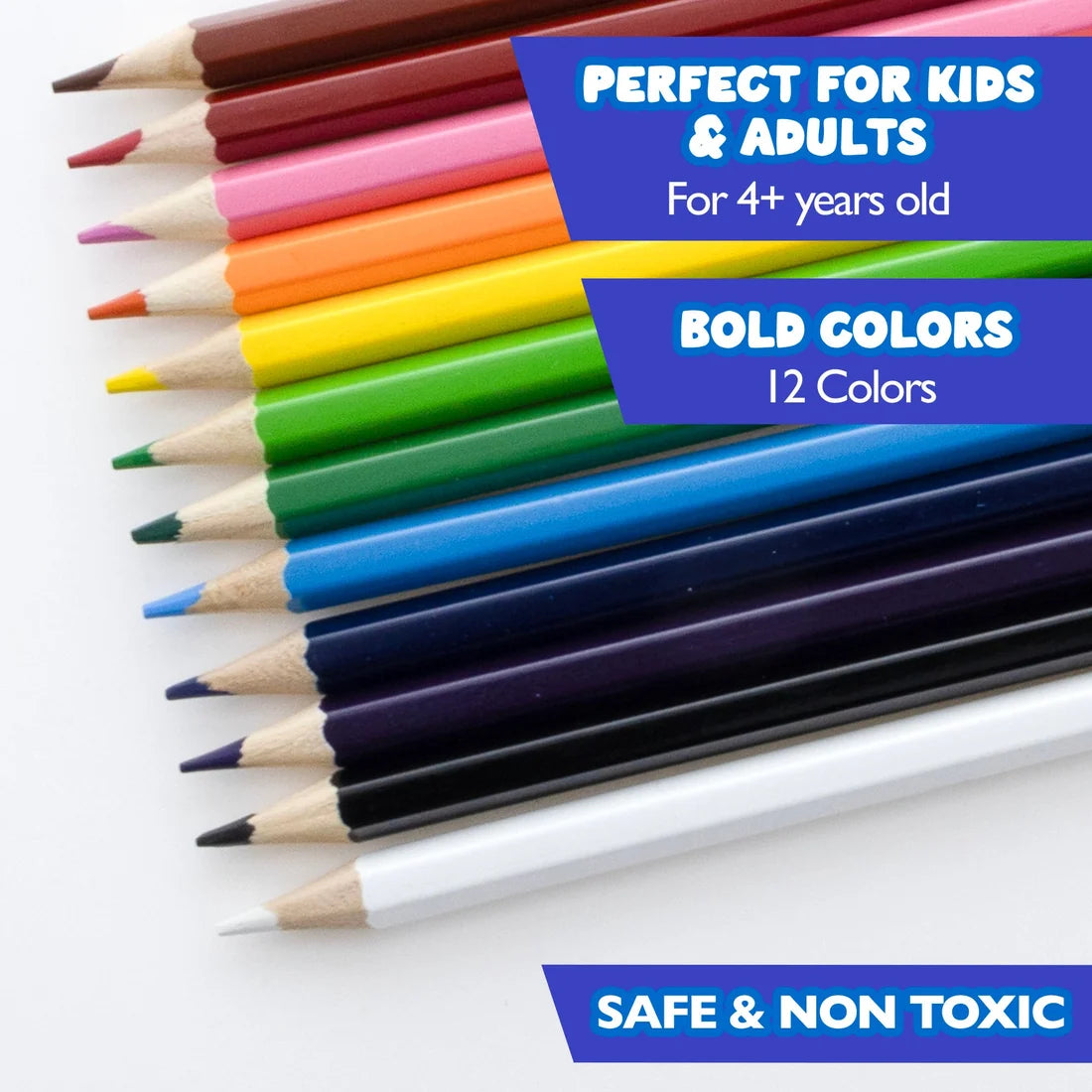 12 Colored Pencils