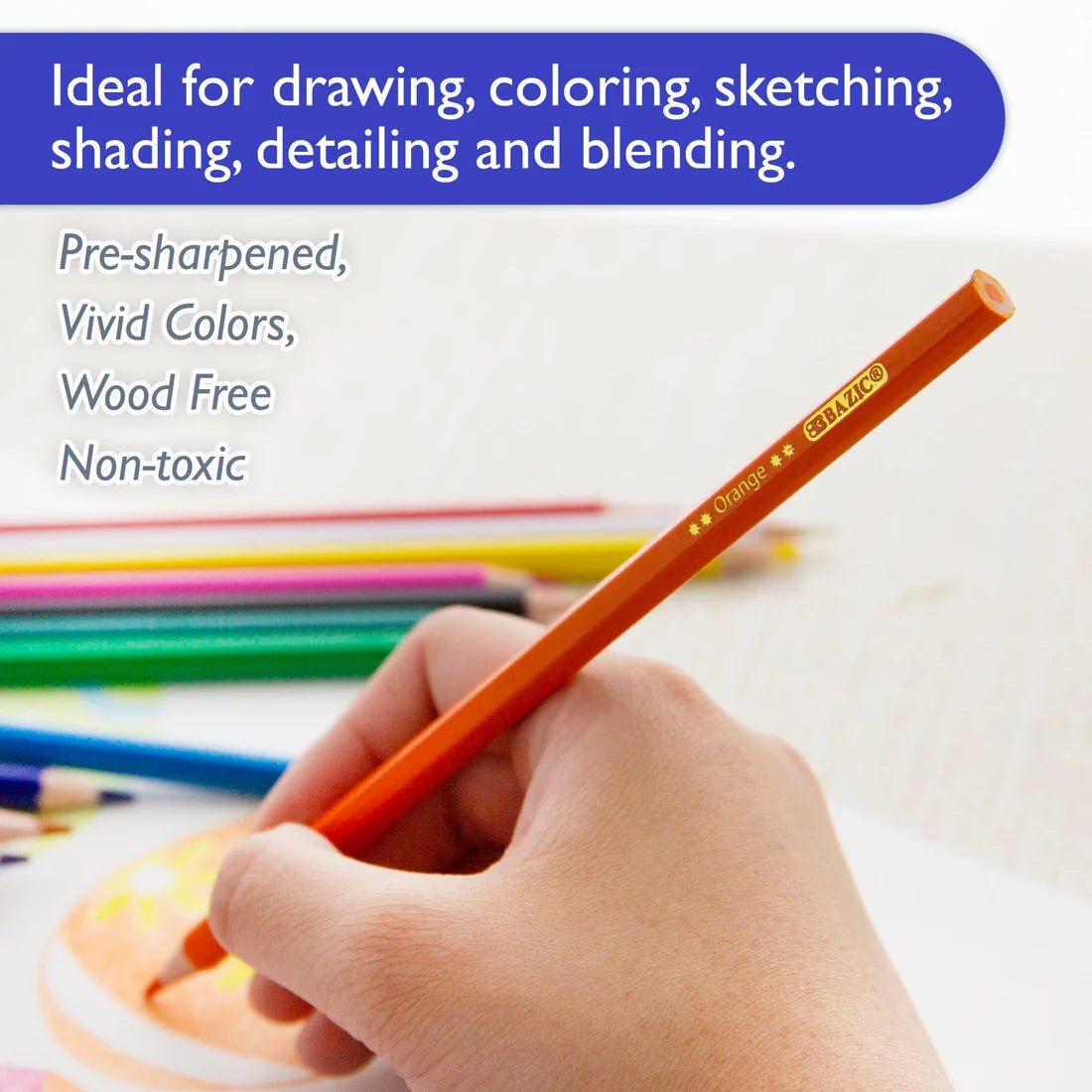 12 Colored Pencils