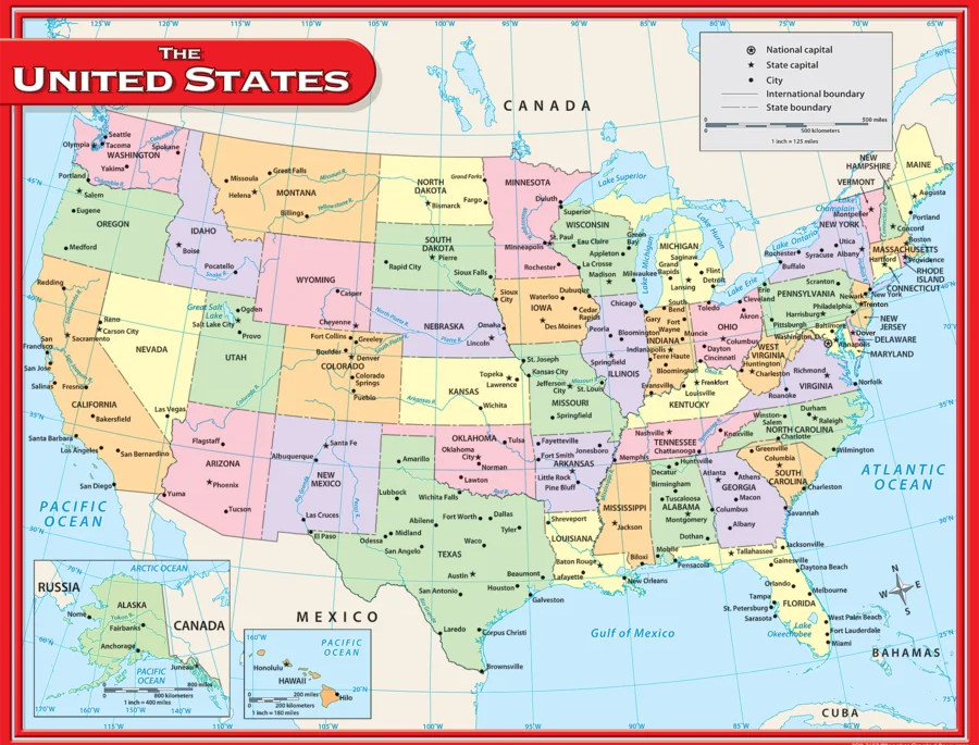 US Map Chart